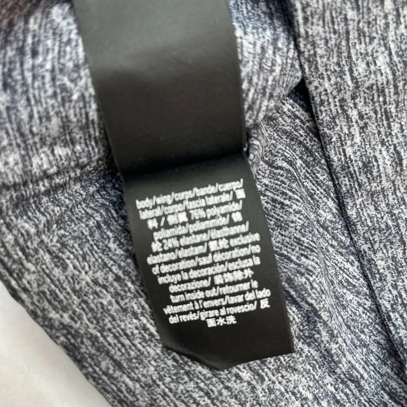 VS Pink Ultimate Strappy Sports Bra Marled Gray M - Picture 3 of 6